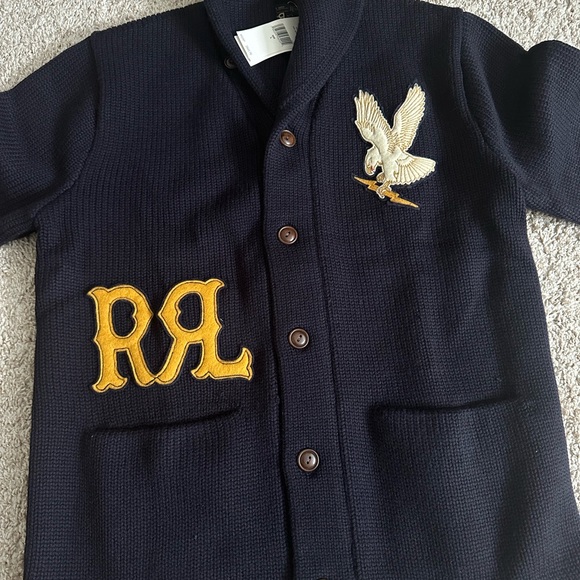 COPY - Ralph Lauren Double RR Cardigan. Brand New With Tags.  Smoke free enviro… - Picture 4 of 4